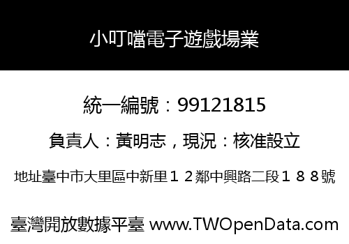小叮噹電子遊戲場業