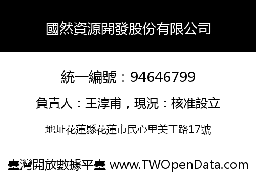 國然資源開發股份有限公司