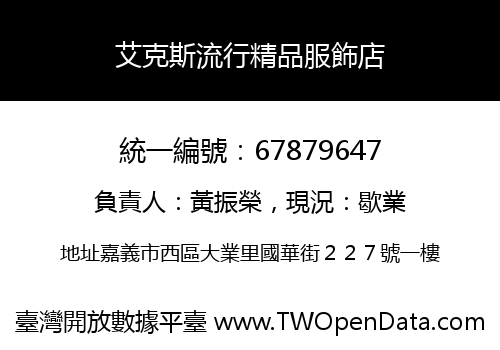 艾克斯流行精品服飾店