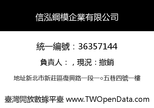 信泓鋼模企業有限公司
