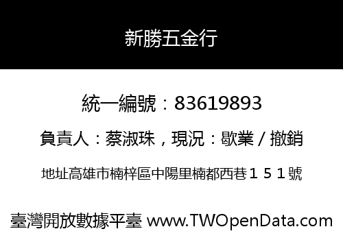 新勝五金行
