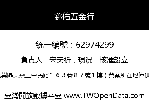 鑫佑五金行
