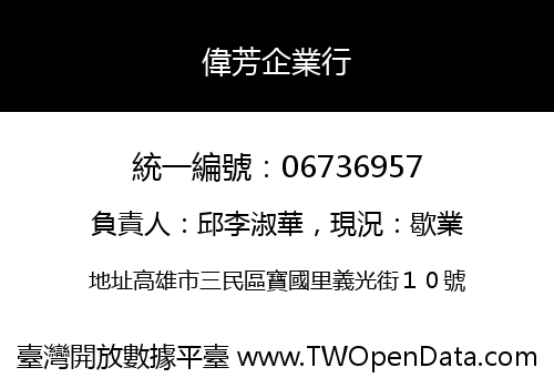 偉芳企業行
