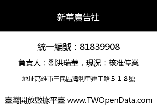 新華廣告社