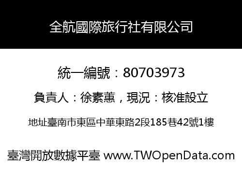 全航國際旅行社有限公司