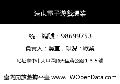 遠東電子遊戲場業