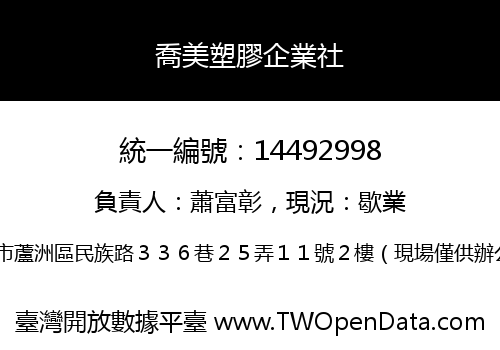 喬美塑膠企業社