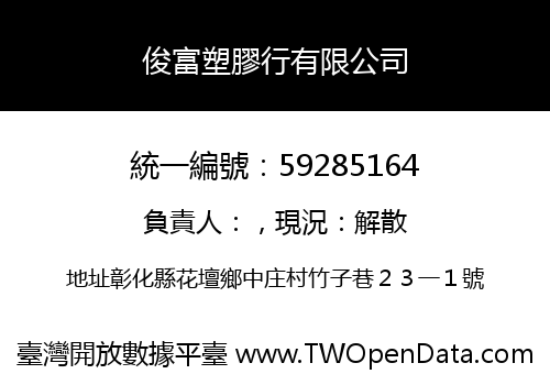 俊富塑膠行有限公司