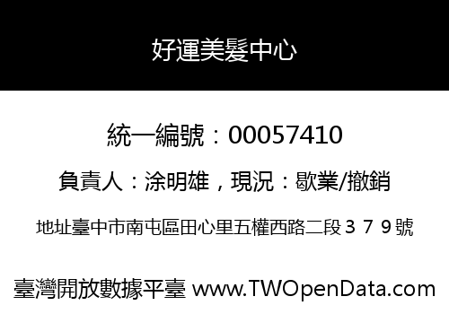 好運美髮中心
