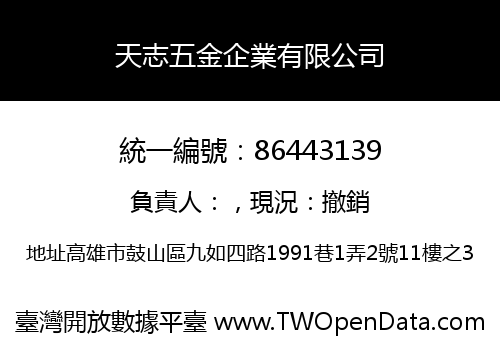 天志五金企業有限公司