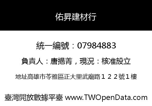 佑昇建材行