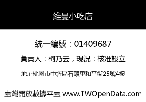維曼小吃店