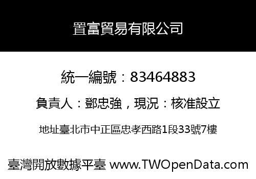置富貿易有限公司