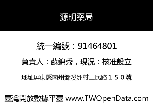 源明藥局