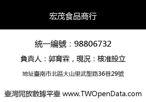 宏茂食品商行