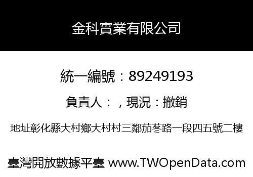 金科實業有限公司