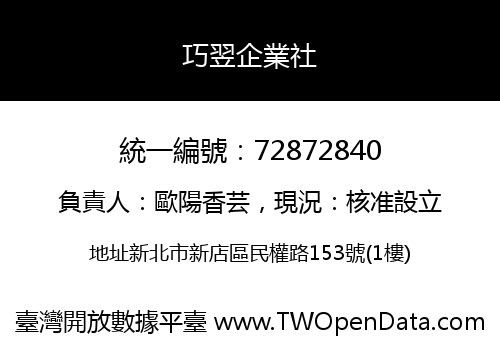 巧翌企業社