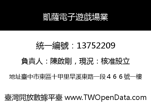 凱薩電子遊戲場業