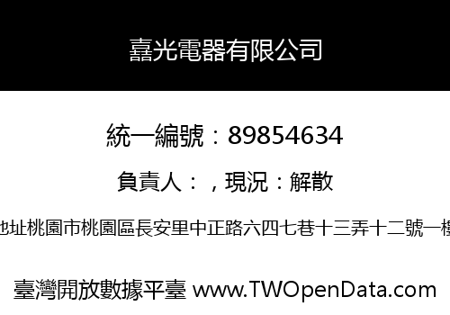 嚞光電器有限公司