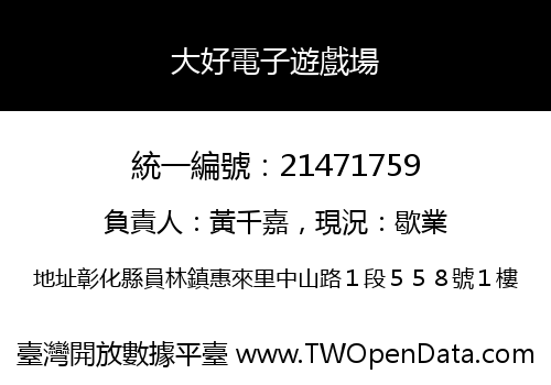 大好電子遊戲場