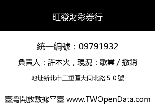 旺發財彩券行