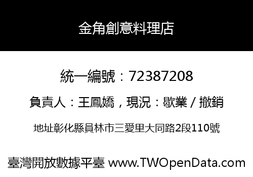 金角創意料理店