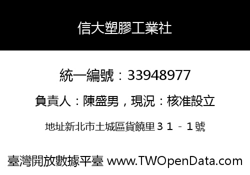 信大塑膠工業社