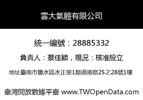 雲大氣體有限公司