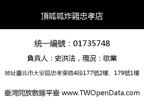 頂呱呱炸雞忠孝店