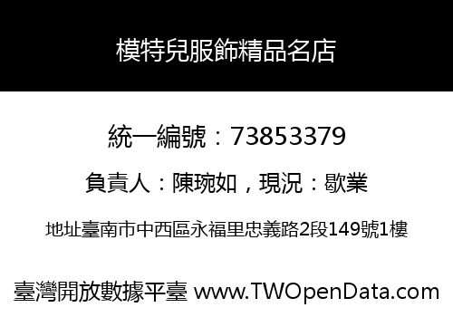 模特兒服飾精品名店