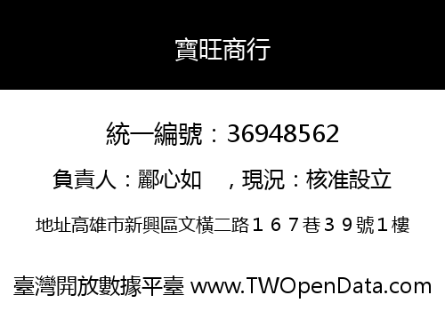寶旺商行