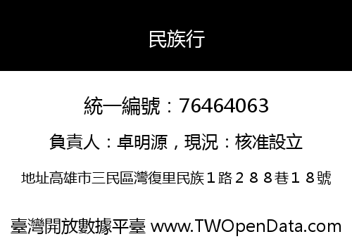 民族行