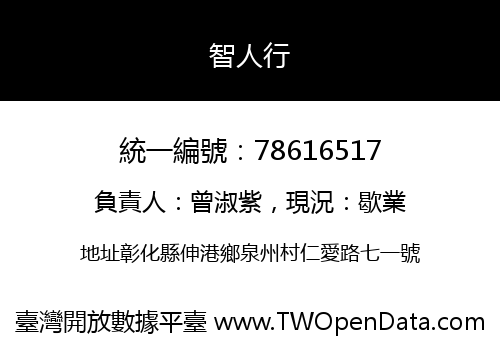 智人行
