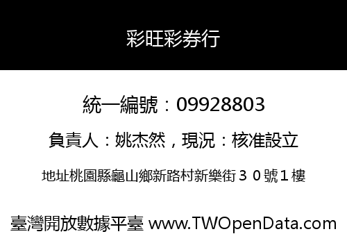 彩旺彩券行