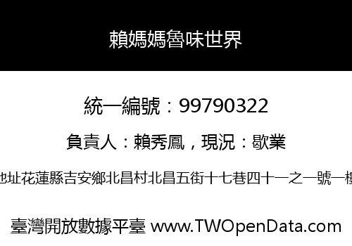 賴媽媽魯味世界