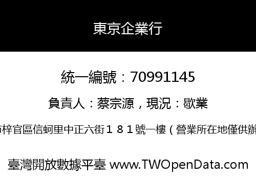 東京企業行