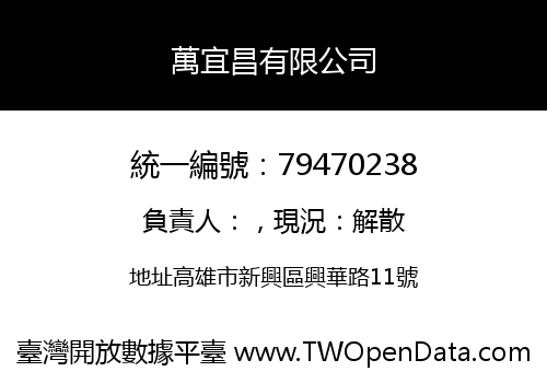 萬宜昌有限公司