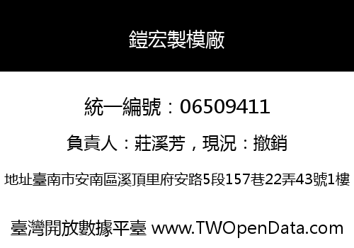 鎧宏製模廠