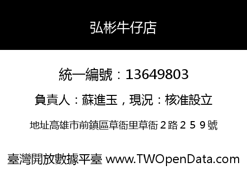 弘彬牛仔店