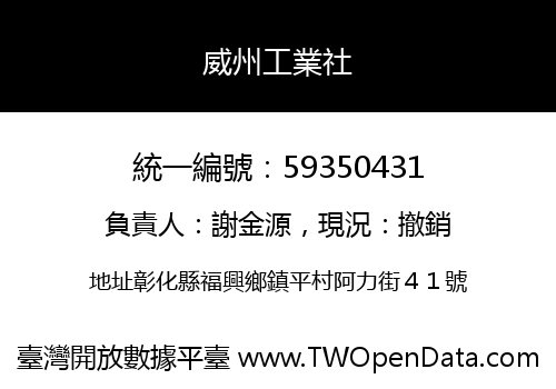 威州工業社