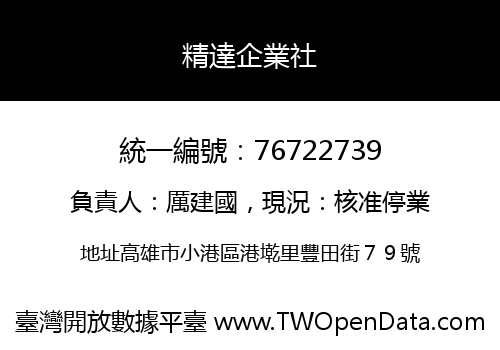精達企業社