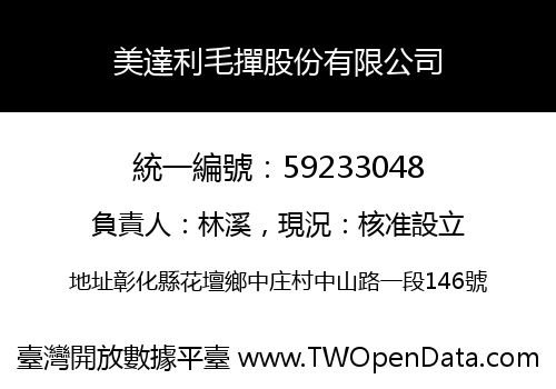 美達利毛撣股份有限公司