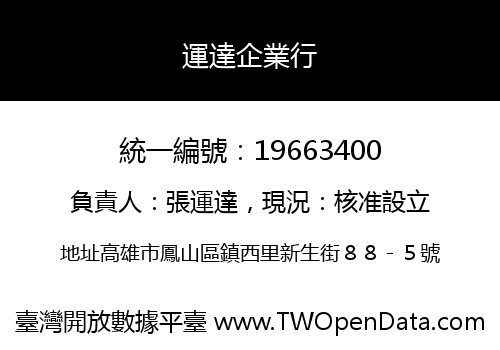 運達企業行