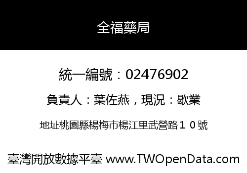全福藥局