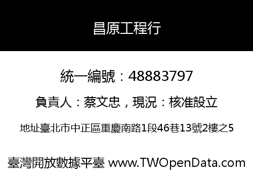昌原工程行