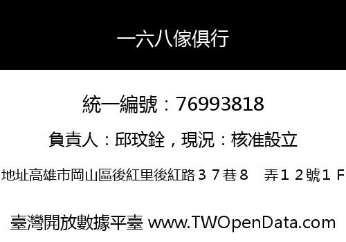 一六八傢俱行