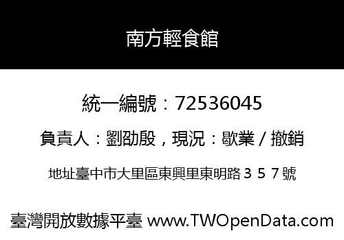 南方輕食館