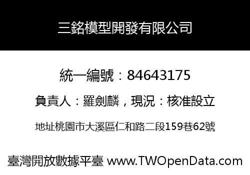 三銘模型開發有限公司