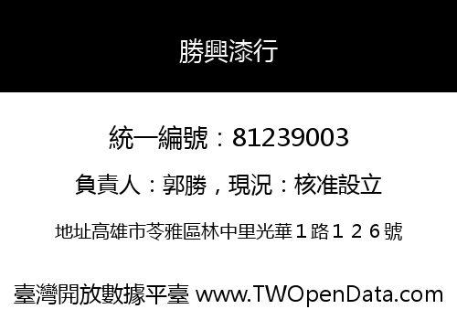 勝興漆行