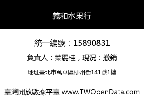 義和水果行